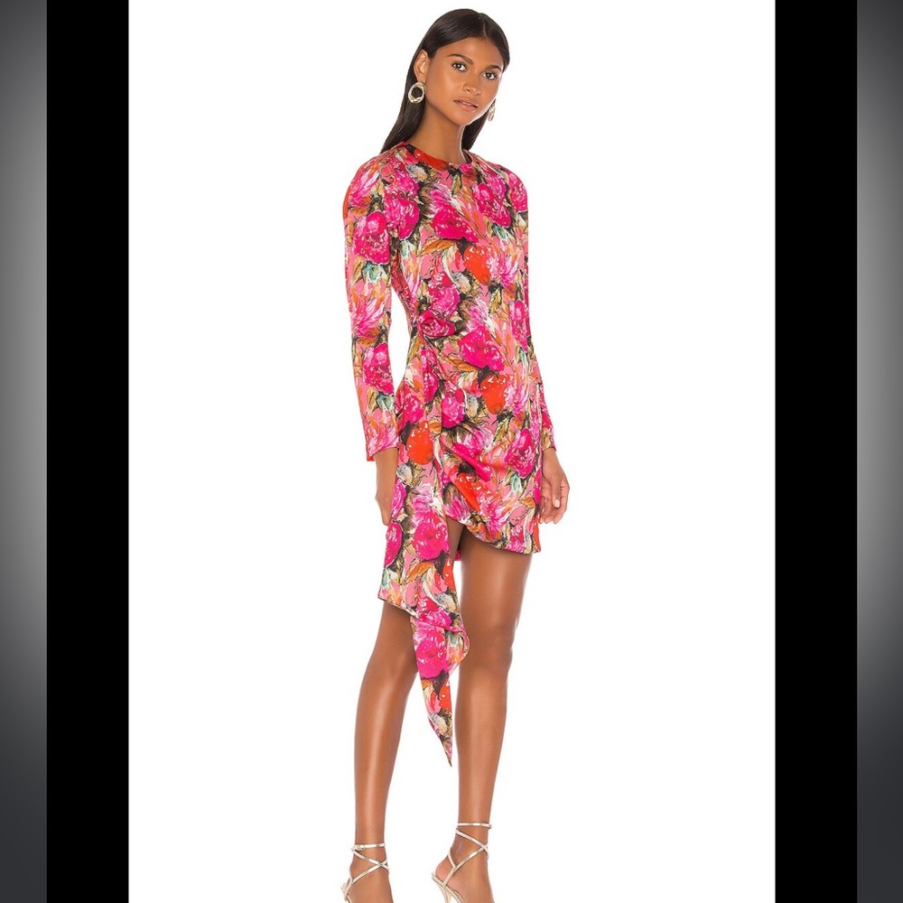 Delfi floral mini dress